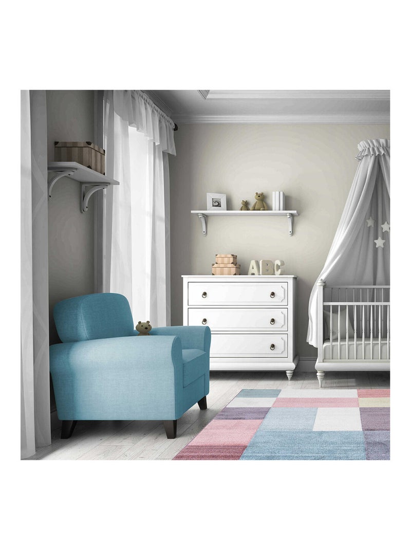 Tapis de chambre bébé multicolore pastel Berwick Multicolore - Kiabi