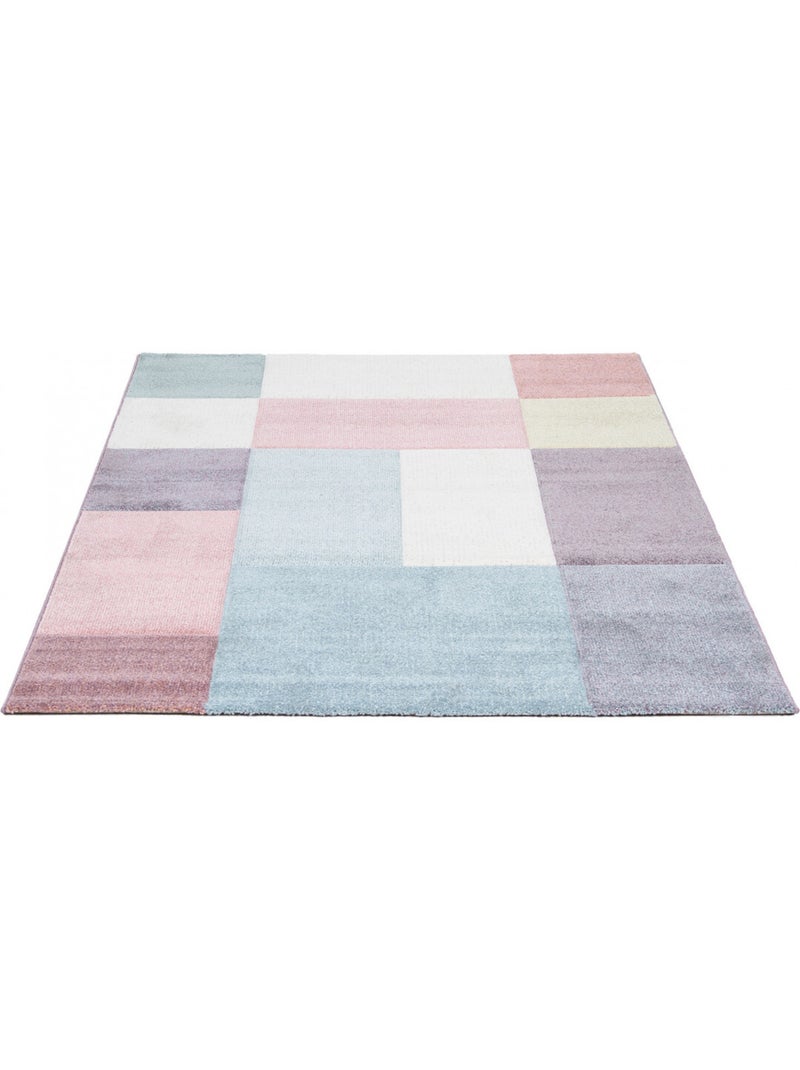 Tapis de chambre bébé multicolore pastel Berwick Multicolore - Kiabi