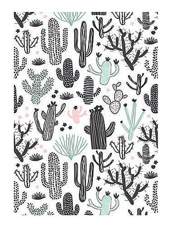 Tapis de chambre Enfant CACTUS