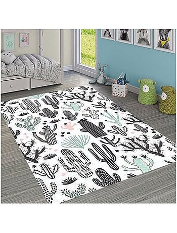 Tapis de chambre Enfant CACTUS