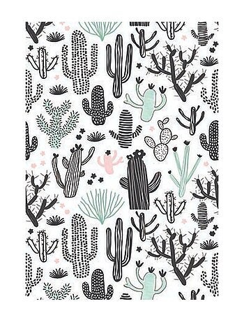 Tapis de chambre Enfant CACTUS