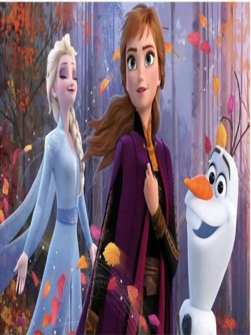 Tapis de chambre enfant Reine des Neiges - Kiabi