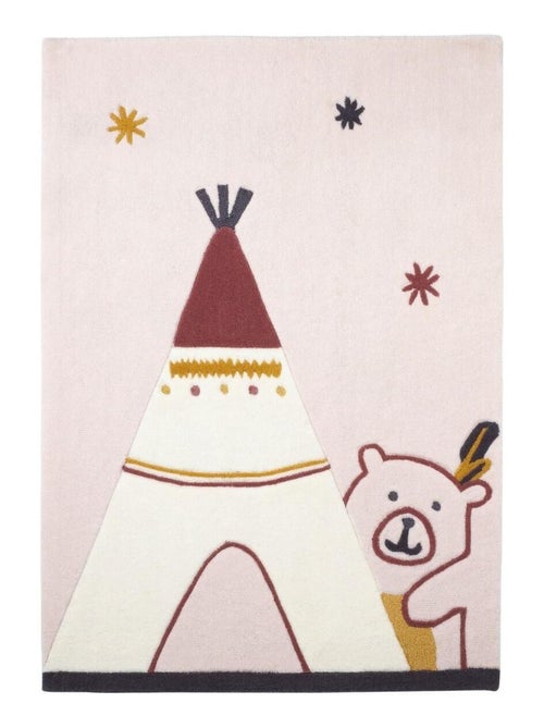 Tapis de chambre enfant Tipi en acrylique - - Kiabi