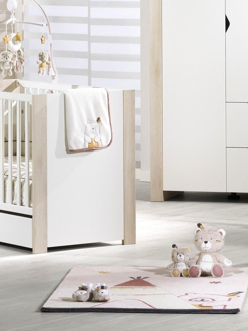 Tapis de chambre enfant Tipi en acrylique - SAUTHON Beige - Kiabi
