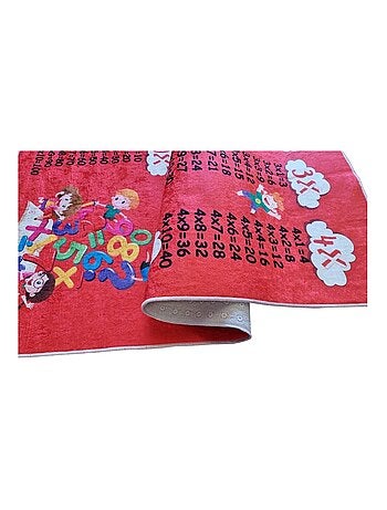 Tapis de chambre Multiplication