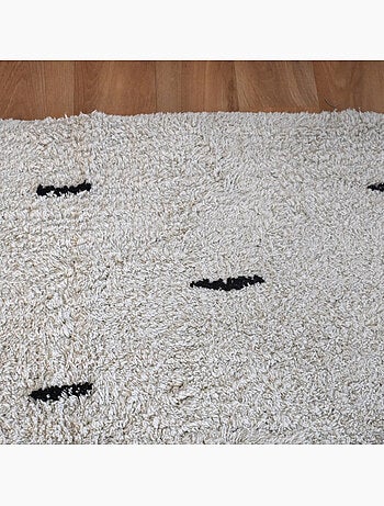 Tapis de couloir 100% coton traits