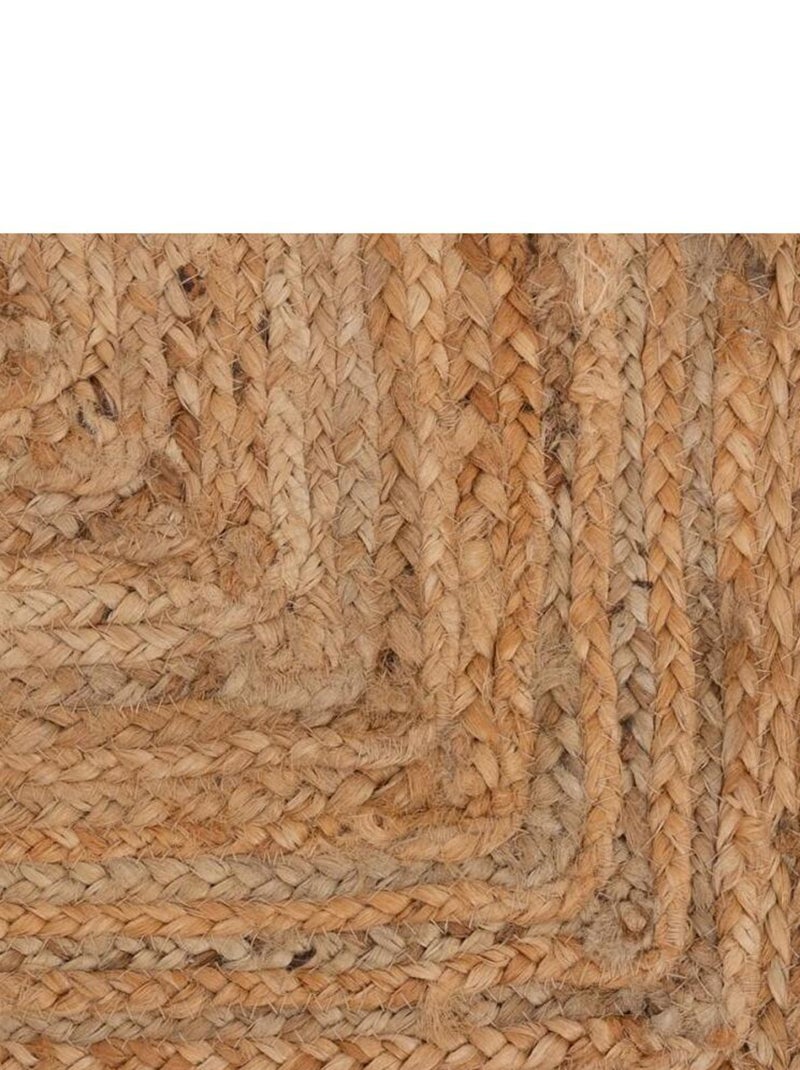 Tapis de couloir 80x200 cm jute naturel Beige - Kiabi