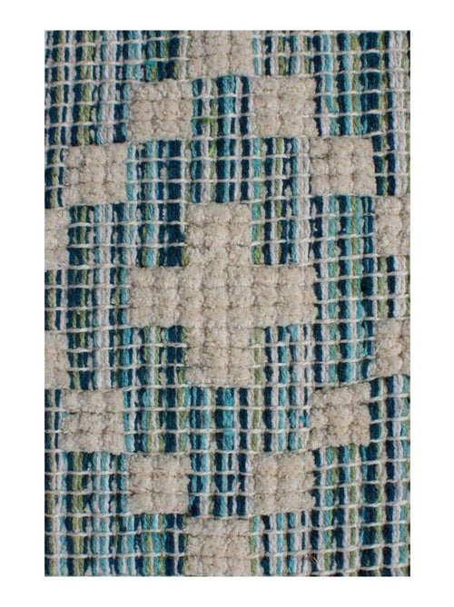 Tapis de couloir coton recyclé Leela - Kiabi