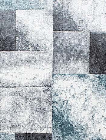 Tapis de couloir tissé motif géométrique cararelli