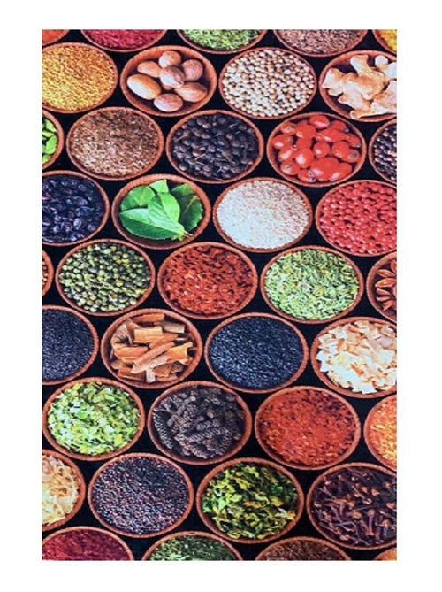 Tapis de cuisine 50x180 cm Polyester Kitch Misir - Kiabi