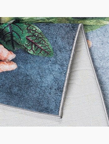 Tapis de Cuisine Aliments Sains - 65x180 / Multicolore