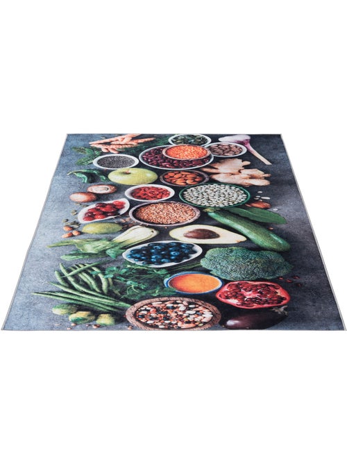 Tapis de Cuisine Aliments Sains - Kiabi