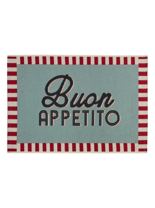 Tapis de cuisine antidérapant "Buon Appetito" - Kiabi