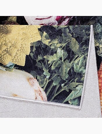Tapis de Cuisine Antidérapant « Légumes Frais » - 120x170 / Multicolore