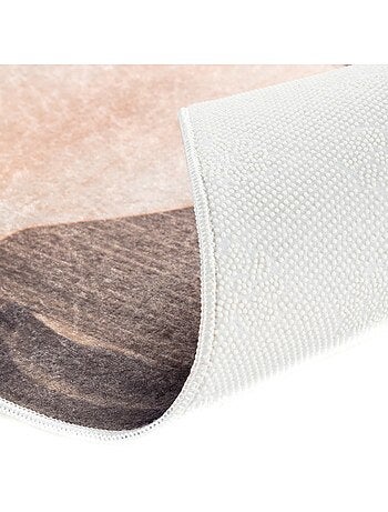 Tapis de Cuisine Antidérapant Motif Ustensiles Bois