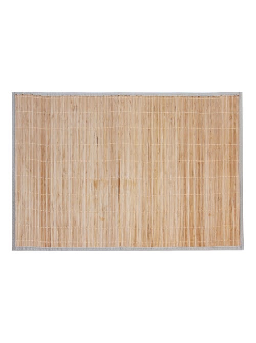 Tapis de cuisine en bambou à fines lamelles - Kiabi