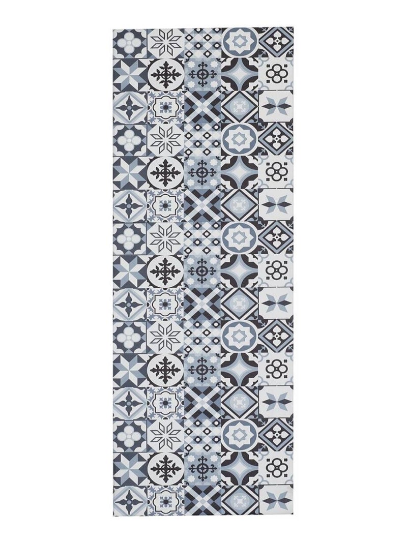 Tapis de cuisine en PVC motif floral PVC KIT Multicolore - Kiabi