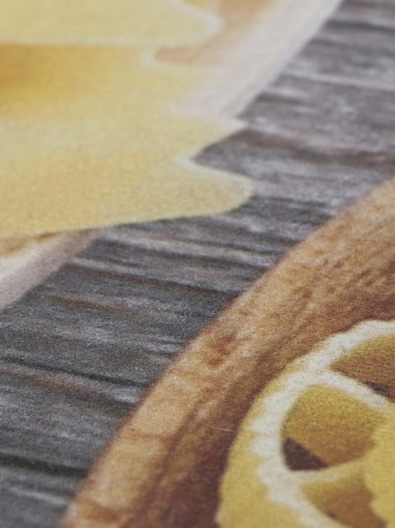 Tapis de cuisine en PVC motif fresque KITCHCUI Gris - Kiabi