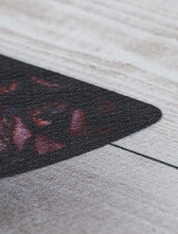Tapis de cuisine en PVC motif fresque KITCHTA