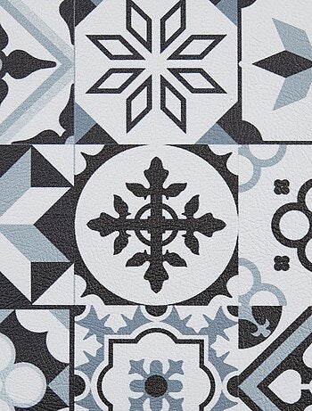 Tapis de cuisine en PVC motif géométrique PKIT