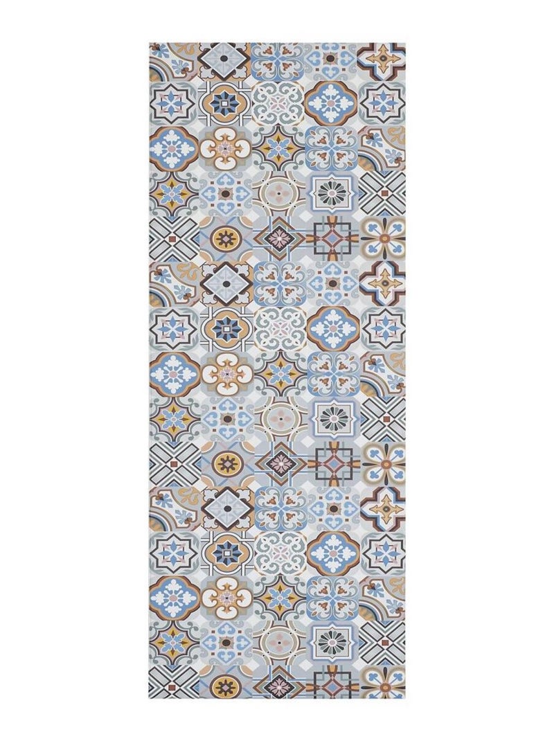 Tapis de cuisine en PVC motif géométrique PKIT Multicolore - Kiabi