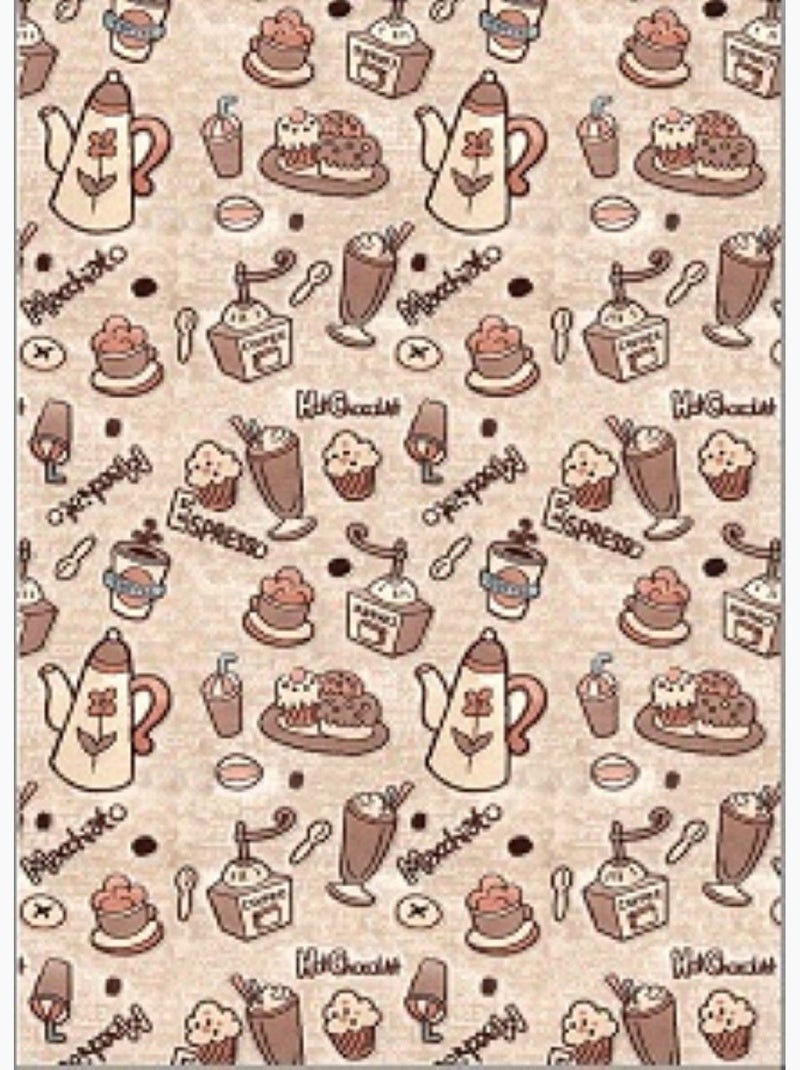 Tapis de cuisine ESPRESSO Beige - Kiabi