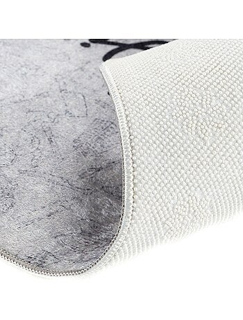 Tapis de Cuisine "Happiness is Homemade" - 50x180 / Gris