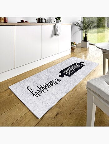 Tapis de Cuisine “Happiness is Homemade”