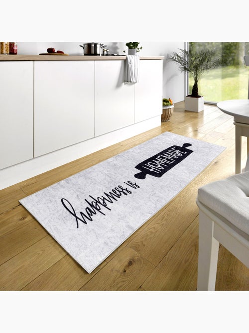 Tapis de Cuisine “Happiness is Homemade” - Kiabi Tapis de Cuisine “Happiness is Homemade” - Kiabi