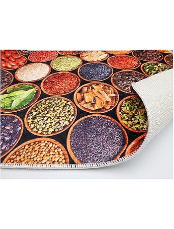 Tapis de cuisine 50x180 cm Polyester Kitch Misir