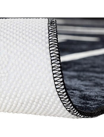 Tapis de Cuisine "KITCHEN" Noir - 80x150 / Noir