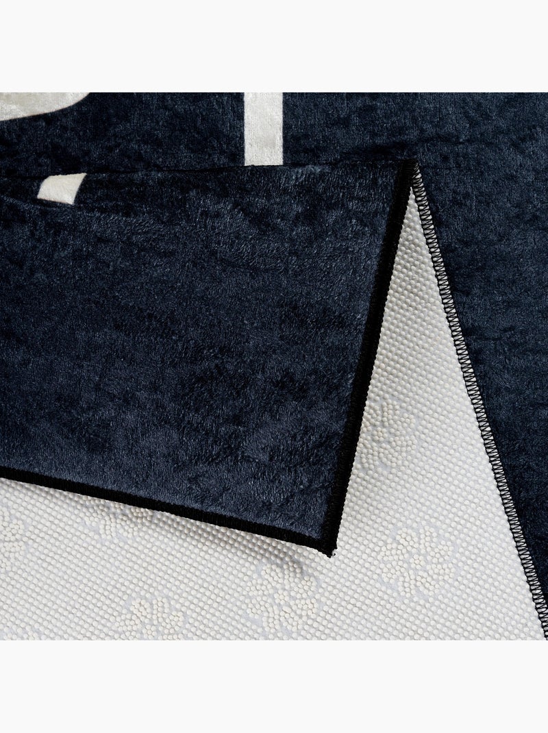 Tapis de Cuisine “KITCHEN” Noir Noir - Kiabi