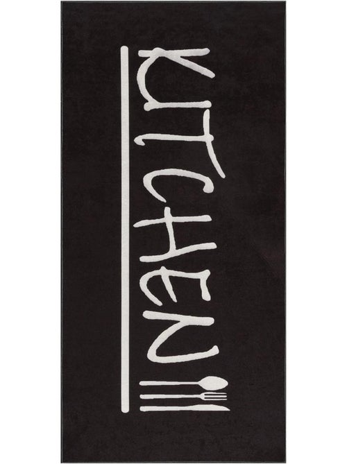 Tapis de cuisine lavable 30° LYN11 IMP - Kiabi