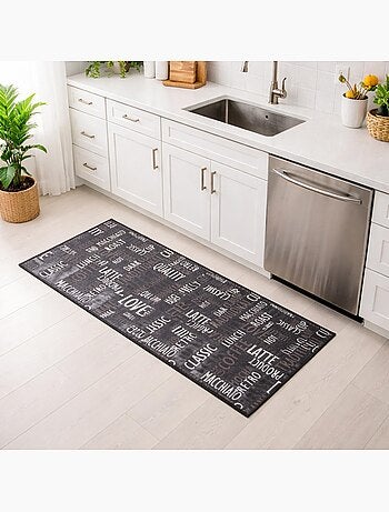 Tapis de cuisine LYN11 CLAO facile d'entretien