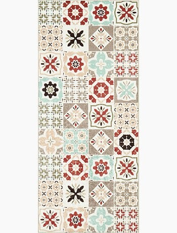 Tapis de cuisine motif carreaux de ci lyn11 a