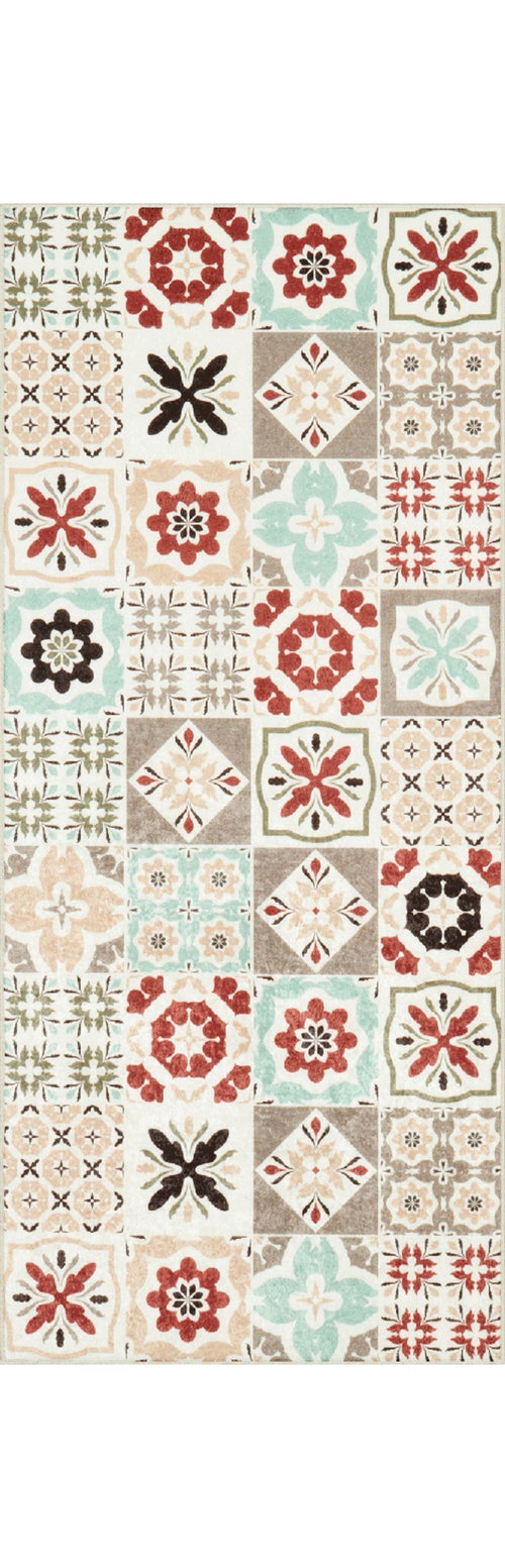 Tapis de cuisine motif carreaux de ci LYN11 CARO B - Kiabi Tapis de cuisine motif carreaux de ci LYN11 CARO B - Kiabi