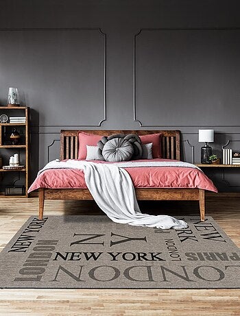 Tapis de cuisine motif fresque LYN45 FOUNTI