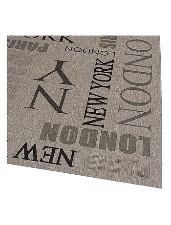 Tapis de cuisine motif fresque LYN45 FOUNTI