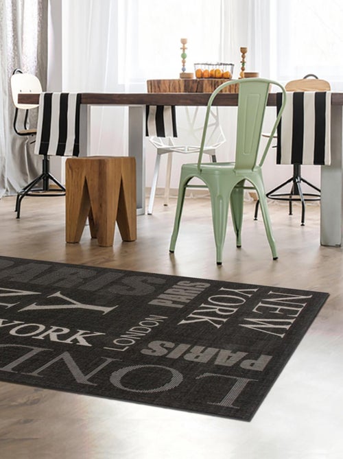 Tapis de cuisine motif fresque LYN45 FOUNTI - Kiabi Tapis de cuisine motif fresque LYN45 FOUNTI - Kiabi