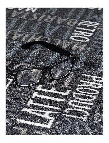 Tapis de cuisine motif texte CAFE LOVE