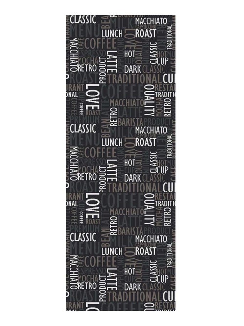 Tapis de cuisine motif texte CAFE LOVE - Kiabi