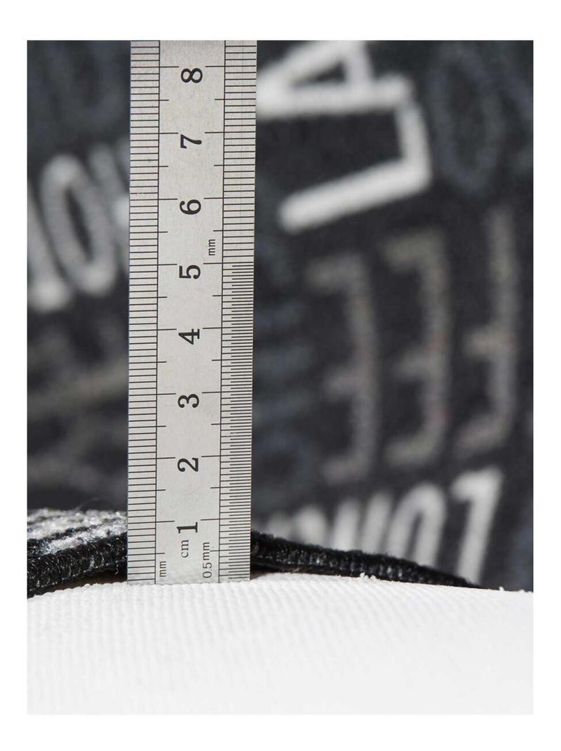 Tapis de cuisine motif texte CAFE LOVE Gris - Kiabi