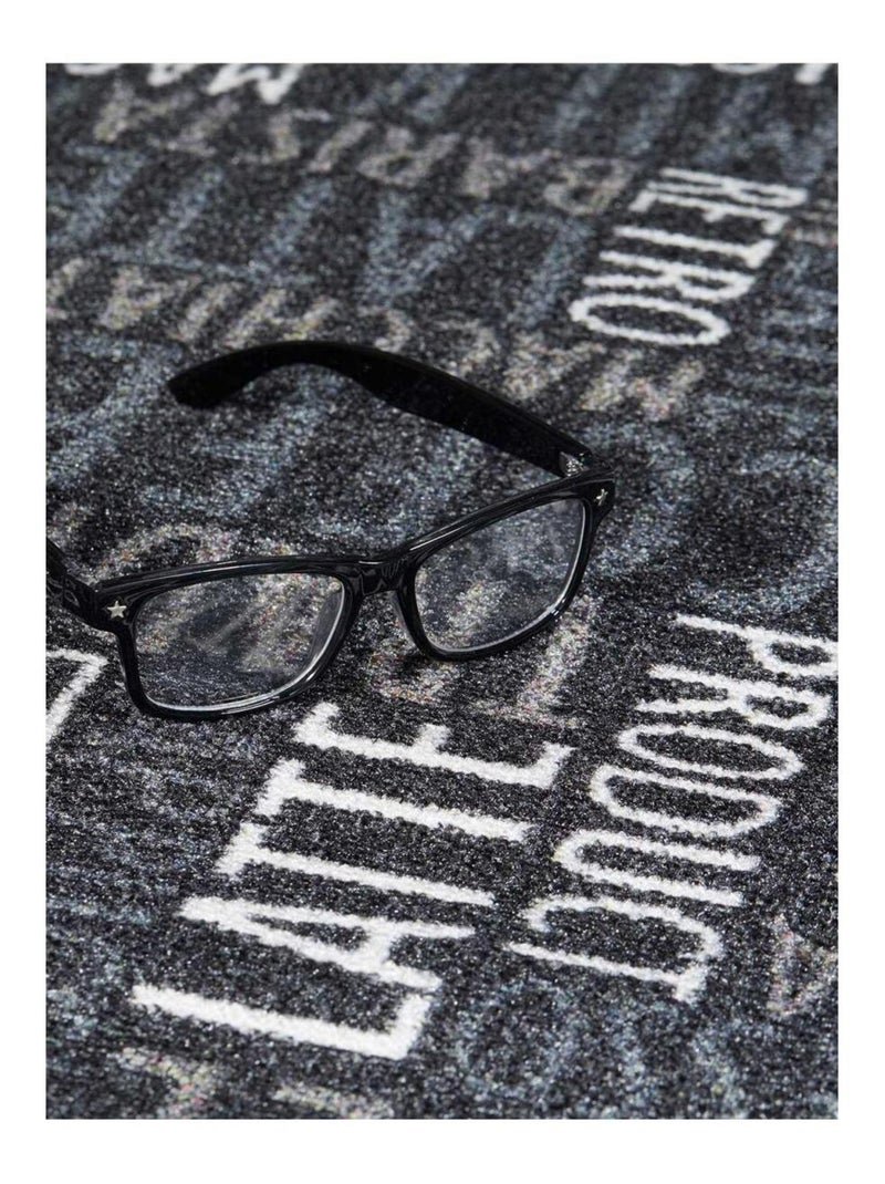 Tapis de cuisine motif texte CAFE LOVE Gris - Kiabi