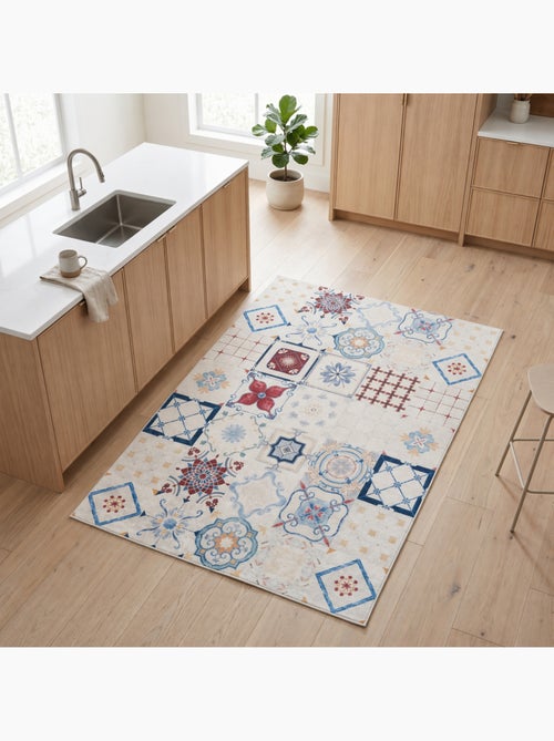 Tapis de cuisine, motif traditionnel kilim, tissé, lyn11 lisbonne - Kiabi