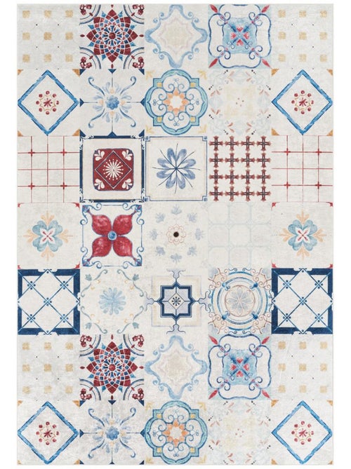 Tapis de cuisine, motif traditionnel kilim, tissé, lyn11 lisbonne - Kiabi