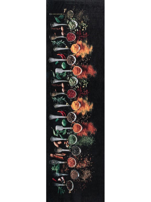 Tapis de cuisine motifs épices - Kiabi