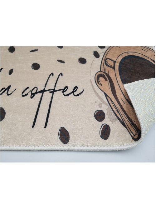 Tapis de cuisine NEED COFFEE - Kiabi