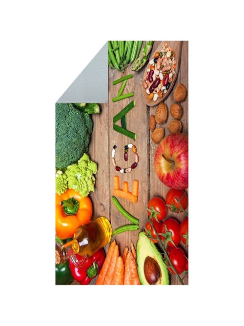 Tapis de cuisine Vegan - Kiabi