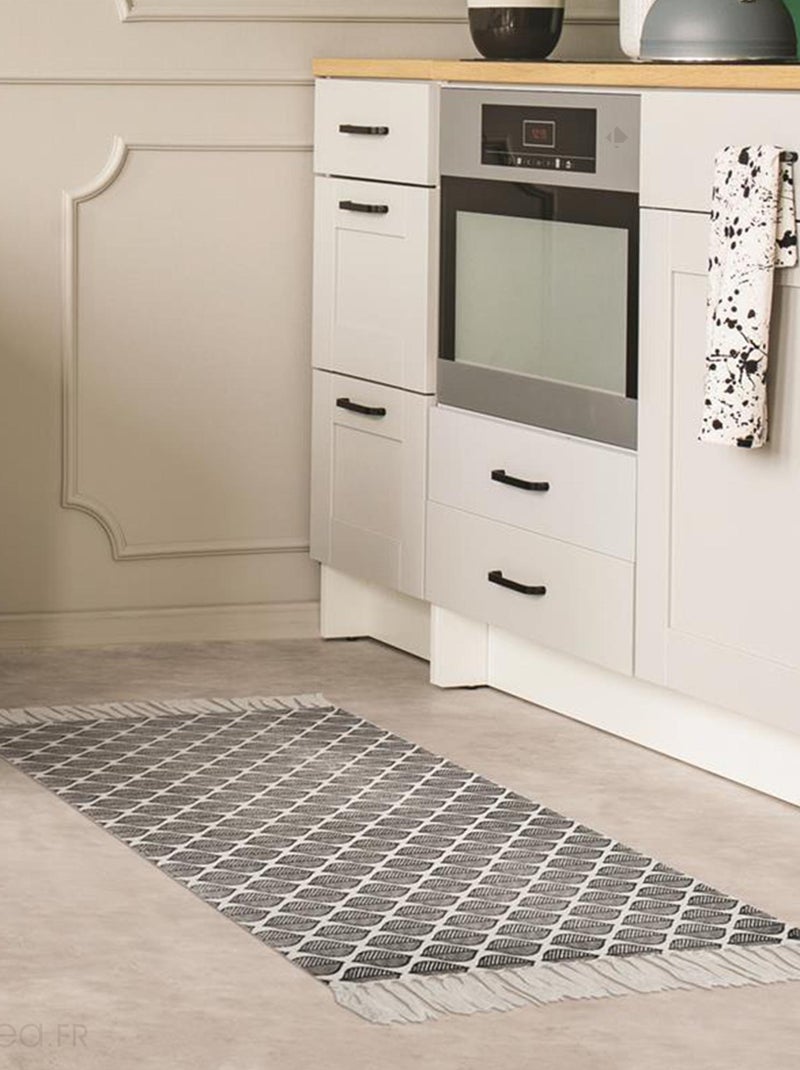 Tapis de cuisine ZESTE Gris - Kiabi