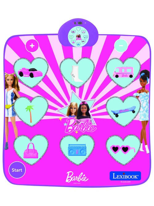 Tapis de danse électronique bluetooth et lumineux barbie - Kiabi